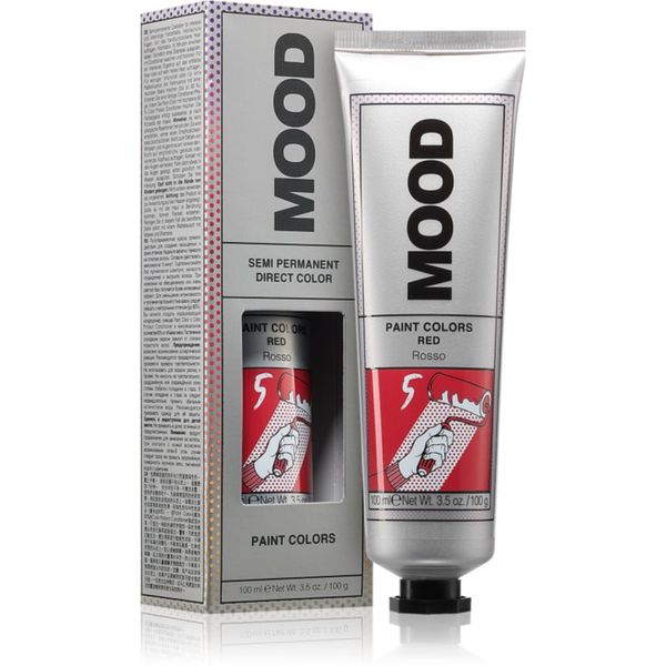 MOOD MOOD Paint Colors перманентната боя за коса цвят Red 100 мл.