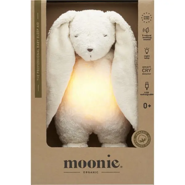 Moonie Moonie The Humming Friend 2.0 Organic Polar играчка за заспиване с мелодия 1 бр.