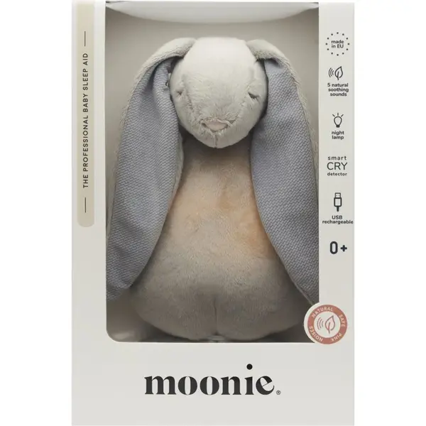 Moonie Moonie The Humming Friend 2.0 Silver играчка за заспиване с мелодия 1 бр.