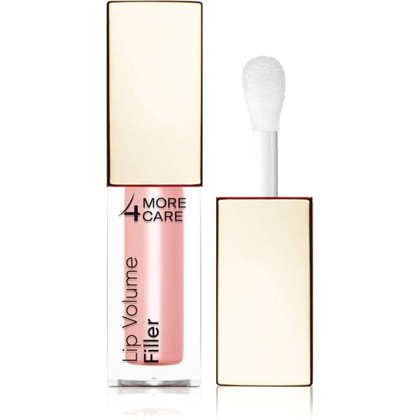 More4Care More4Care Lip Volume Filler блясък за устни за по-голям обем цвят Light Pink 4.8 гр.