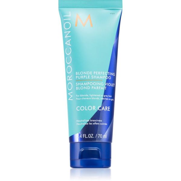 Moroccanoil Moroccanoil Color Care лилав тониращ шампоан за руса коса 70 мл.