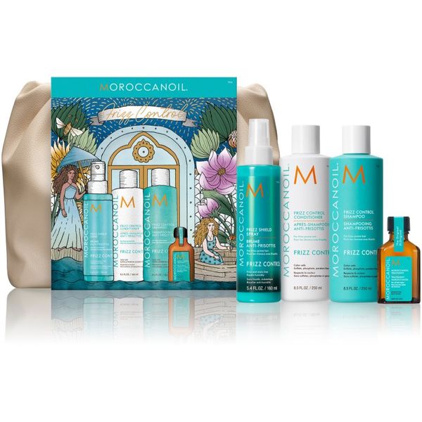 Moroccanoil Moroccanoil Frizz Control Kit комплект (за непокорна коса)