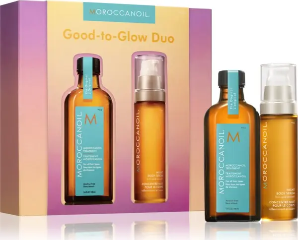 Moroccanoil Moroccanoil Good-to-Glow Duo комплект за коса и тяло