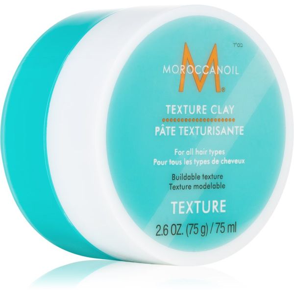 Moroccanoil Moroccanoil Texture Оформяща матираща глина за коса за фиксиране и оформяне 75 мл.