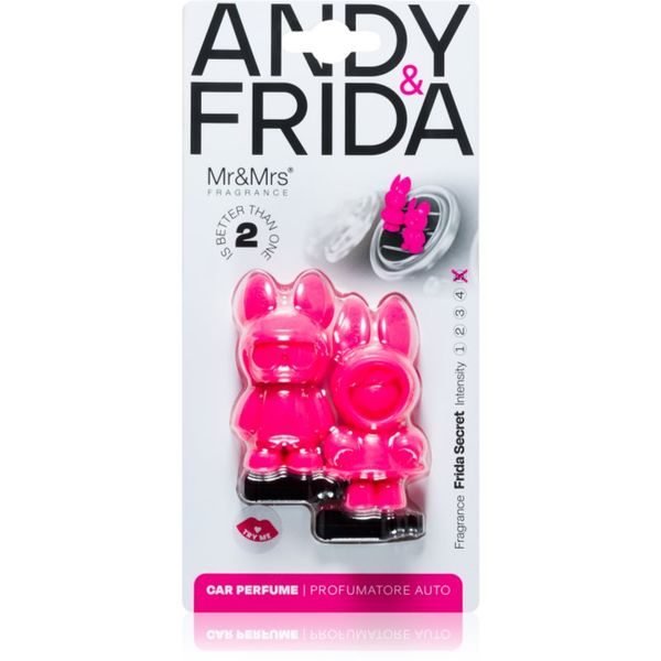 Mr & Mrs Fragrance Mr & Mrs Fragrance Andy & Frida Frida Secret aроматизатор за автомобил 1 бр.
