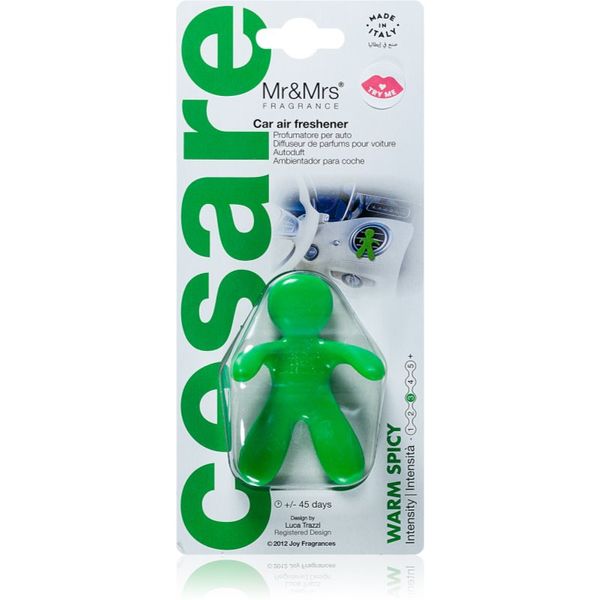 Mr & Mrs Fragrance Mr & Mrs Fragrance Cesare Warm Spicy aроматизатор за автомобил 1 бр.