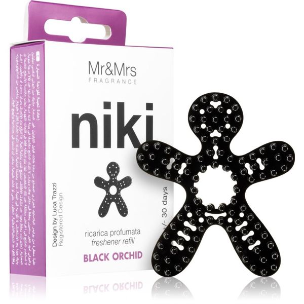 Mr & Mrs Fragrance Mr & Mrs Fragrance Niki Black Orchid aроматизатор за автомобил пълнител