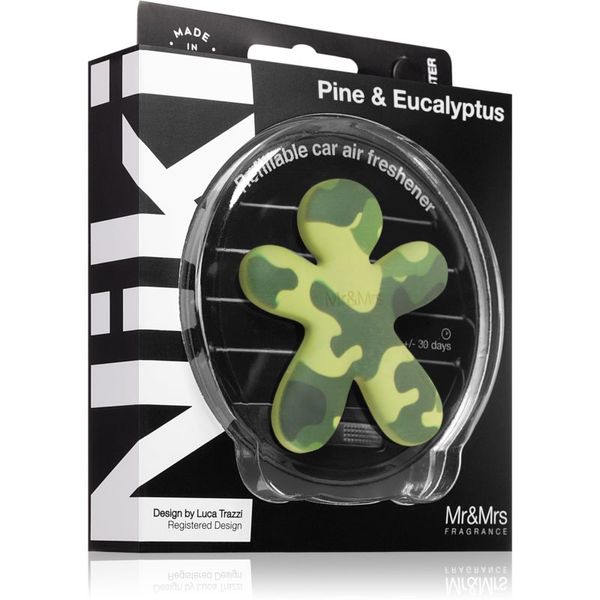 Mr & Mrs Fragrance Mr & Mrs Fragrance Niki Spicy Woods aроматизатор за автомобил 1 бр.