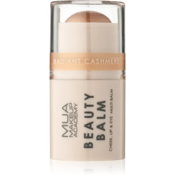 MUA Makeup Academy MUA Makeup Academy Beauty Balm кремообразен озарител в стик цвят Radiant Cashmere 4 гр.