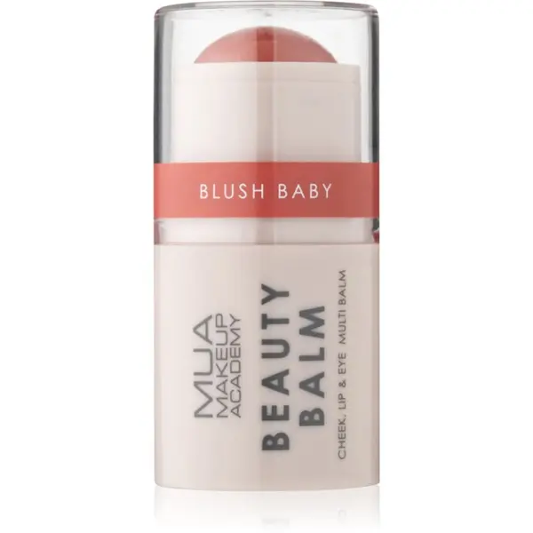 MUA Makeup Academy MUA Makeup Academy Beauty Balm кремообразен руж в стик цвят Blush Baby 4 гр.