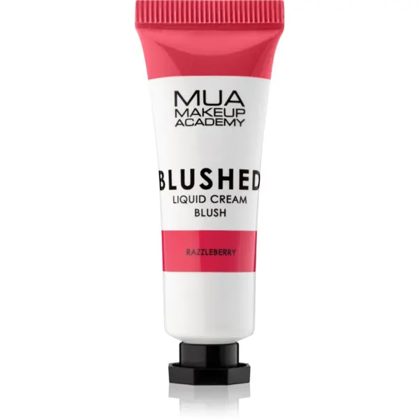 MUA Makeup Academy MUA Makeup Academy Blushed Liquid Blusher течен руж цвят Razzleberry 10 мл.