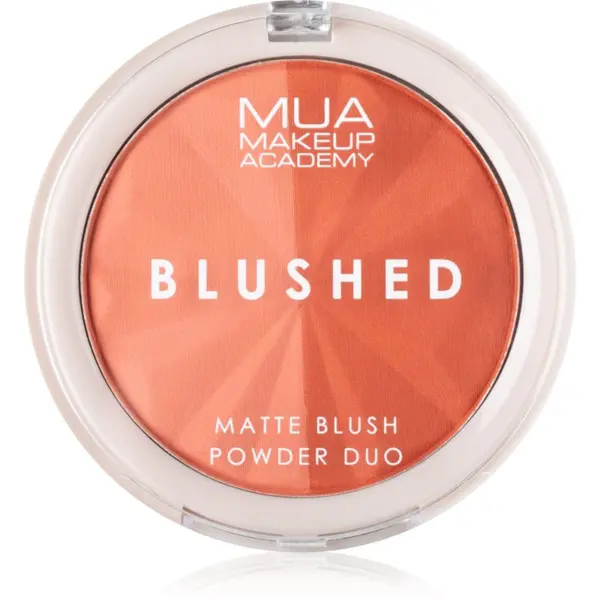 MUA Makeup Academy MUA Makeup Academy Blushed Powder Blusher руж - пудра цвят Peach Fizz 5 гр.