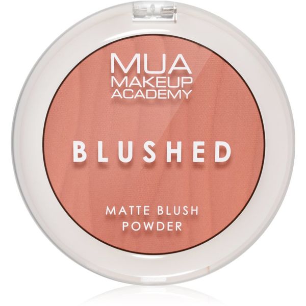MUA Makeup Academy MUA Makeup Academy Blushed Powder Blusher руж - пудра цвят Rose Tea 5 гр.