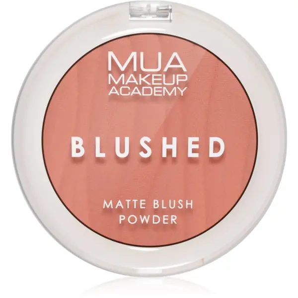 MUA Makeup Academy MUA Makeup Academy Blushed Powder Blusher руж - пудра цвят Rose Tea 5 гр.