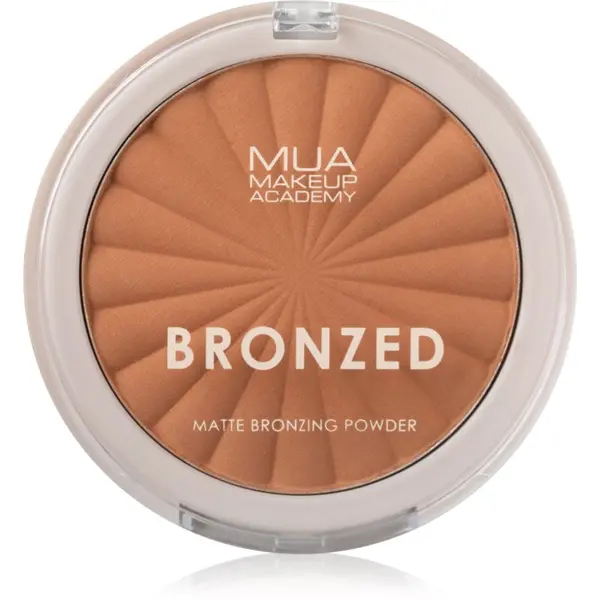 MUA Makeup Academy MUA Makeup Academy Bronzed бронзираща пудра цвят 100 8.5 гр.