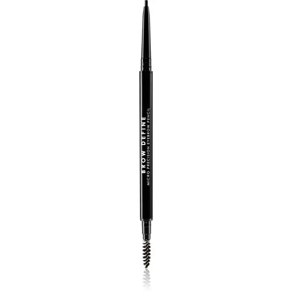 MUA Makeup Academy MUA Makeup Academy Brow Define прецизен молив за вежди с четка цвят Black 0.05 гр.