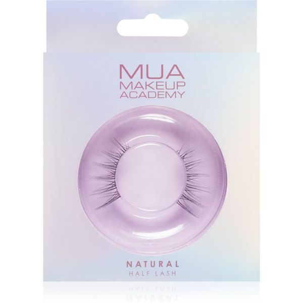MUA Makeup Academy MUA Makeup Academy Half Lash Natural изкуствени мигли 2 бр.