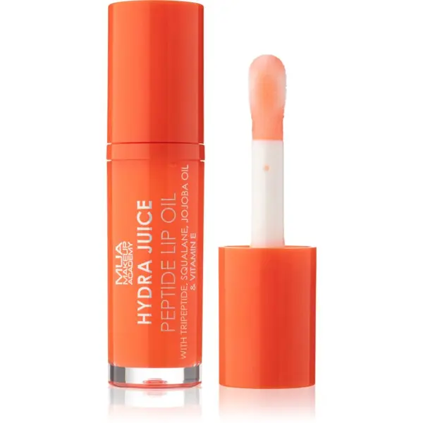 MUA Makeup Academy MUA Makeup Academy Hydra Juice Peptide Lip Oil масло от нар цвят Sweet Orange 7 мл.