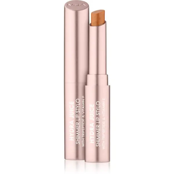 MUA Makeup Academy MUA Makeup Academy Hydra Juice Peptide Shimmer Lip Stylo блестящо червило с подхранващ ефект цвят Heartfelt Hun 1.5 гр.