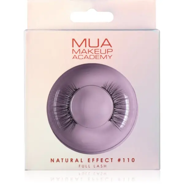 MUA Makeup Academy MUA Makeup Academy Lashes Natural Effect изкуствени мигли тип #110 1 чифт