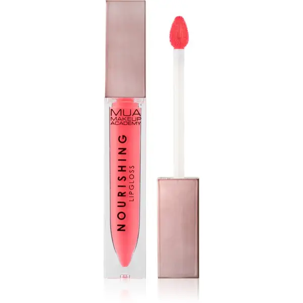 MUA Makeup Academy MUA Makeup Academy Lip Gloss Nourishing подхранващ блясък за устни цвят Romance 6.5 мл.