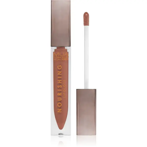 MUA Makeup Academy MUA Makeup Academy Lip Gloss Nourishing подхранващ блясък за устни цвят Sincere 6,5 мл.