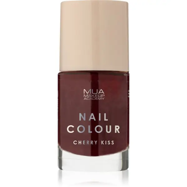 MUA Makeup Academy MUA Makeup Academy Nail Colour лак за нокти цвят Cherry Kiss 10 мл.