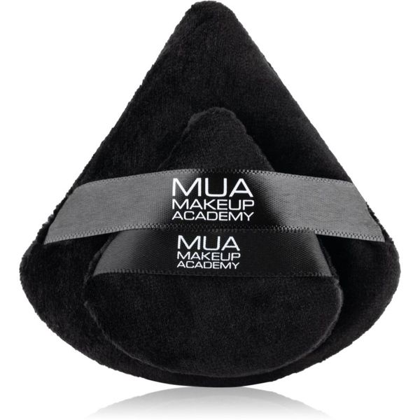 MUA Makeup Academy MUA Makeup Academy Powder Puff Duo велурен тампон за пудра дуо 2 бр.