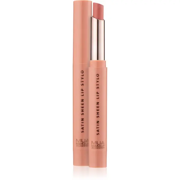 MUA Makeup Academy MUA Makeup Academy Satin Sheen сатенено червило цвят Super Nude 1.5 гр.