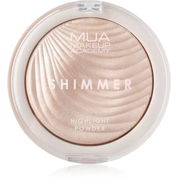 MUA Makeup Academy MUA Makeup Academy Shimmer компактна озаряваща пудра цвят Oyster Silk 8 гр.
