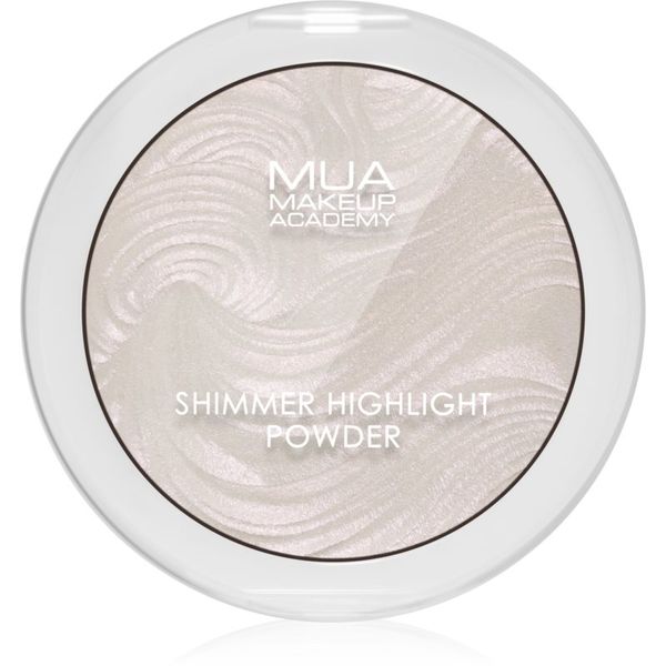 MUA Makeup Academy MUA Makeup Academy Shimmer компактна озаряваща пудра цвят Peach Diamond 8 гр.