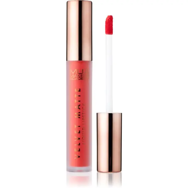 MUA Makeup Academy MUA Makeup Academy Velvet Matte матиращо течно червило цвят Agenda 3 мл.