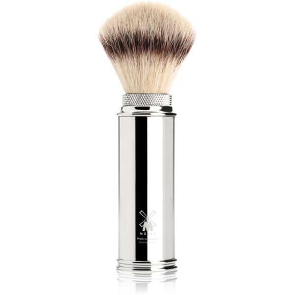 Mühle Mühle TRAVEL Silvertip Synthetic четка за бръснене Silver 1 бр.