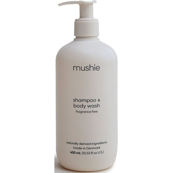 Mushie Mushie Organic Baby душ гел и шампоан 2 в 1 за деца 400 мл.