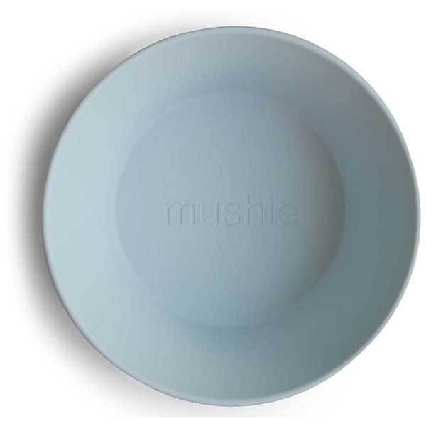 Mushie Mushie Round Dinnerware Bowl купичка Powder Blue 2 бр.