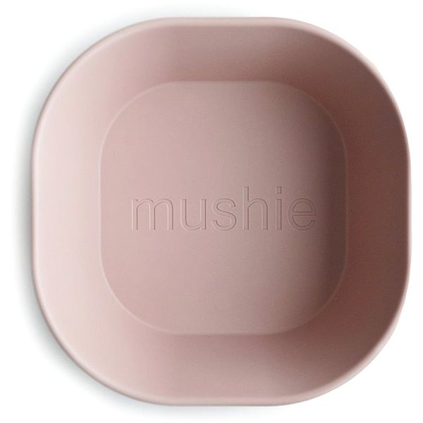 Mushie Mushie Square Dinnerware Bowl купичка Blush 2 бр.