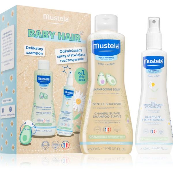 Mustela Mustela Bébé Baby Hair подаръчен комплект (за деца от раждането им)