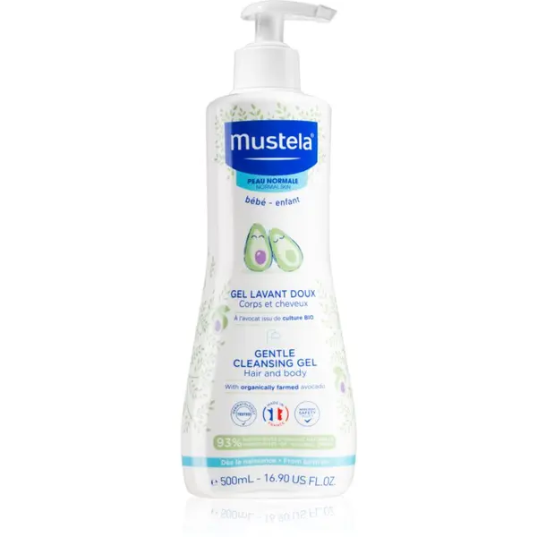 Mustela Mustela Bébé Bain гел за тяло и коса за деца 500 мл.
