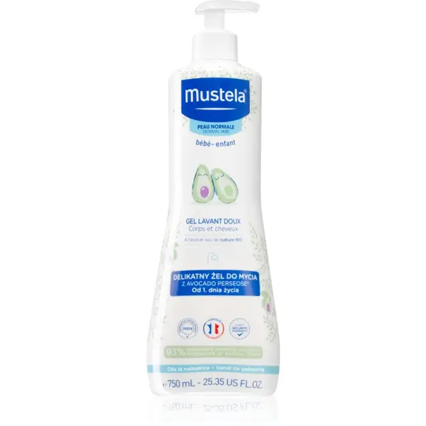 Mustela Mustela Bébé Bain гел за тяло и коса за деца 750 мл.