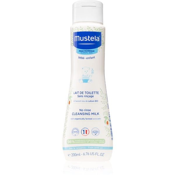 Mustela Mustela Bébé почистващо мляко за деца 200 мл.