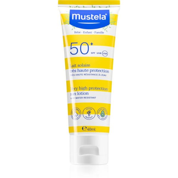 Mustela Mustela Family SPF 50+ крем за тен за деца SPF 50+ 40 мл.