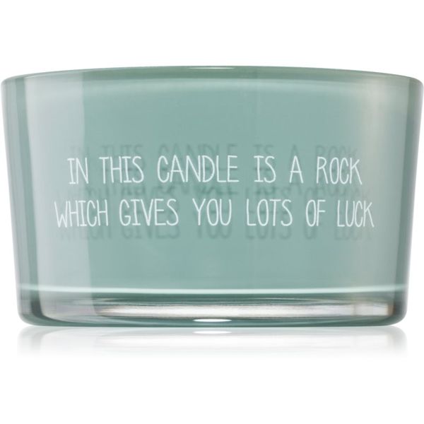 My Flame My Flame Candle With Crystal A Rock Which Gives You Lots Of Luck ароматна свещ 11x6 см