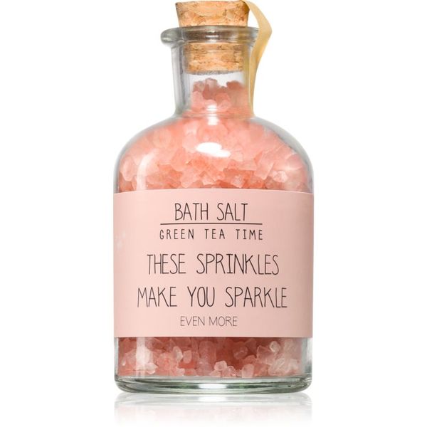 My Flame My Flame Green Tea Time These Sprinkles Make You Sparkle успокояваща сол за вана 180 гр.