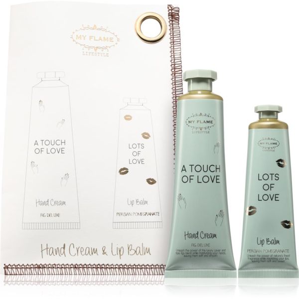 My Flame My Flame Lip Balm & Hand Cream подаръчен комплект