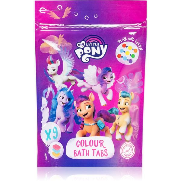 My Little Pony My Little Pony Colour Bath Tabs цветни разтворими таблети за вана 9x16 гр.