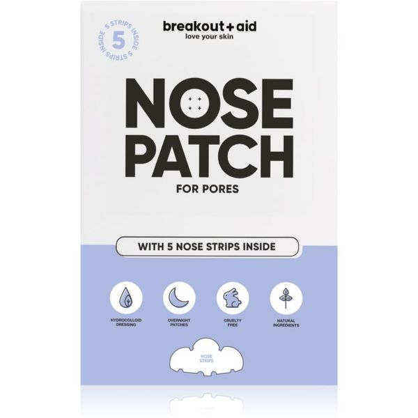 My White Secret My White Secret Breakout + Aid Nose Patch почистваща лепенка за разширени пори 5 бр.