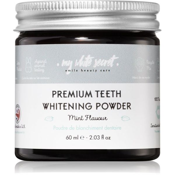 My White Secret My White Secret Whitening Powder избелваща пудра за зъби за чувствителни зъби 60 мл.