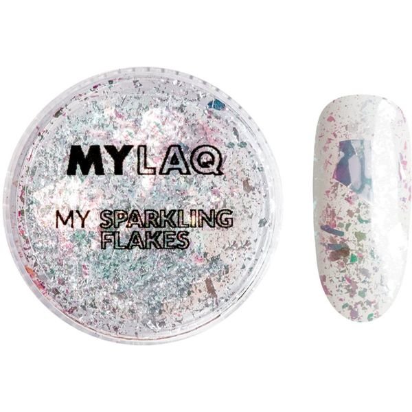 MYLAQ MYLAQ My Flakes Sparkling блестящи частици за нокти 0,1 гр.