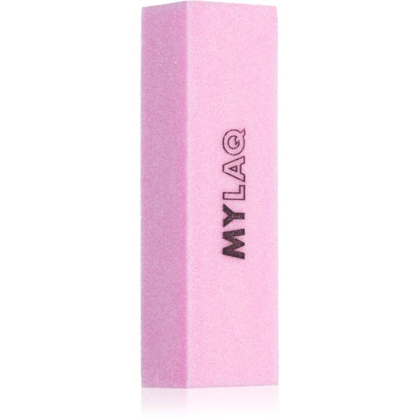 MYLAQ MYLAQ Polish Block полиращо блокче за нокти боя Pink 1 бр.