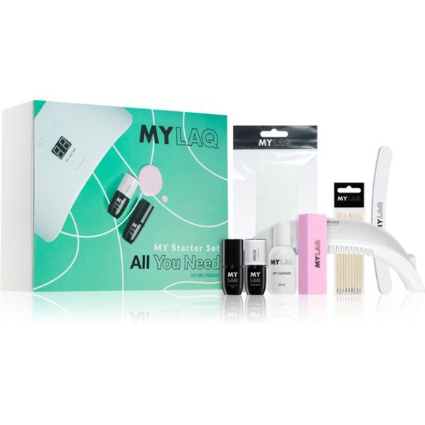 MYLAQ MYLAQ Starter Set All You Need комплект за перфектен маникюр